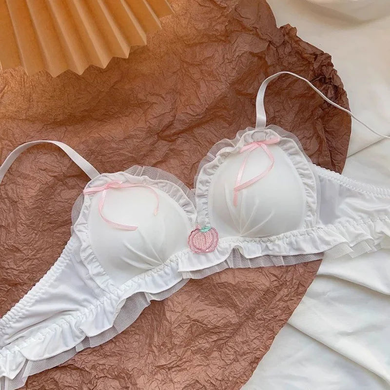 Cute lolita lingerie pastel design set