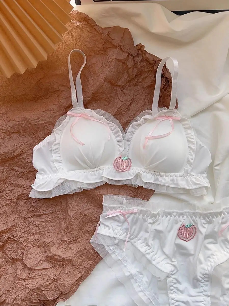 Cute lolita lingerie pastel design set